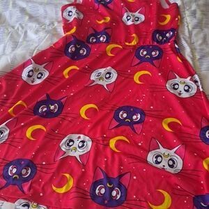 Hot Topic Red Sailor Moon Dress